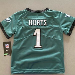 Philadelphia Eagles Jalen Hurts Toddler Nike Jersey Size 4/5T